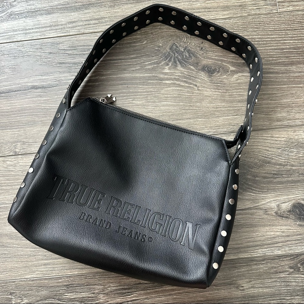 True Religion Studded Shoulder Bag